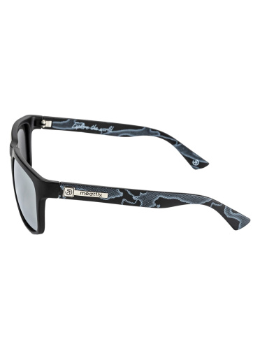 detail MEATFLY RONNIE S24 sluneční brýle morph black