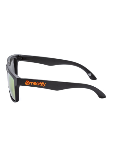 detail MEATFLY MEMPHIS S24 sluneční brýle orange/black 4/17/55