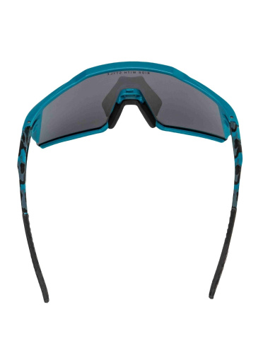 detail MEATFLY NATE polarizační sluneční brýle petrol camo 4/17/55