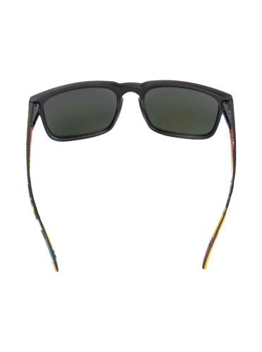 detail MEATFLY MEMPHIS S24 sluneční brýle abstract/rose