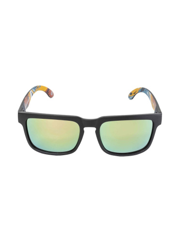 detail MEATFLY MEMPHIS S24 sluneční brýle abstract/rose