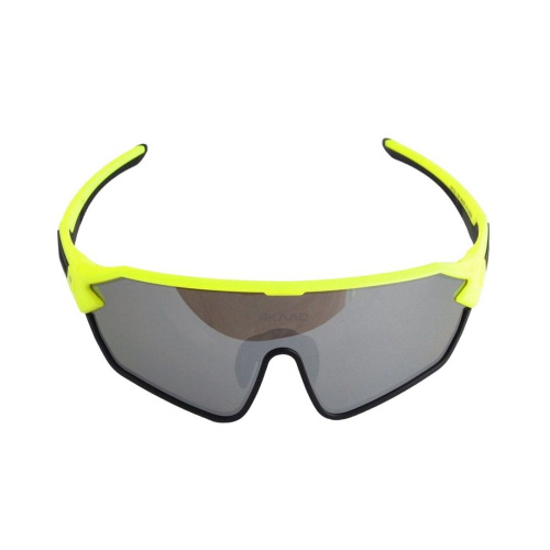 detail 4KAAD BEAT SPORT yellow neon/silver mirror,clear sportovní sluneční brýle G20121