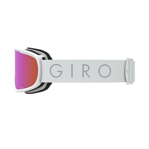 detail GIRO MOXIE white core light amber pink dámské lyžařské brýle 22/23 - 2 skla