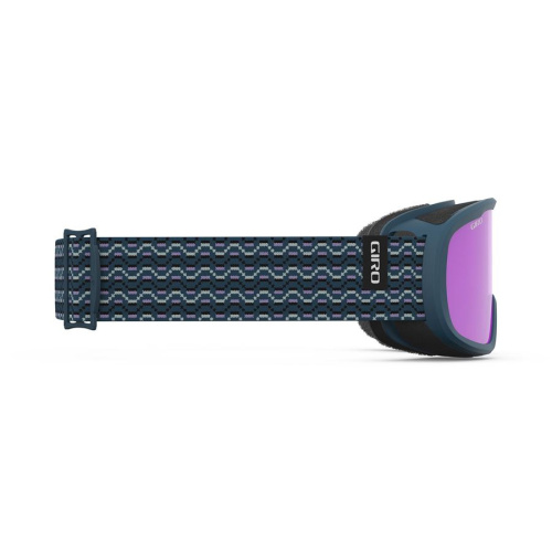 detail GIRO MOXIE Harbor Blue Sequ. Amber Pink/Yell dámské lyžařské brýle 2 skla 23/24