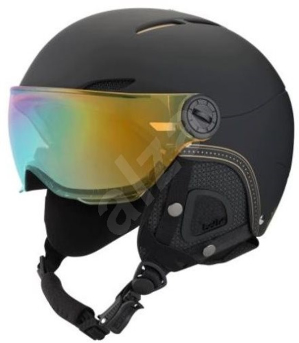 Přilba BOLLE JULIET VISOR SOFT BLACK GOLD 17/18