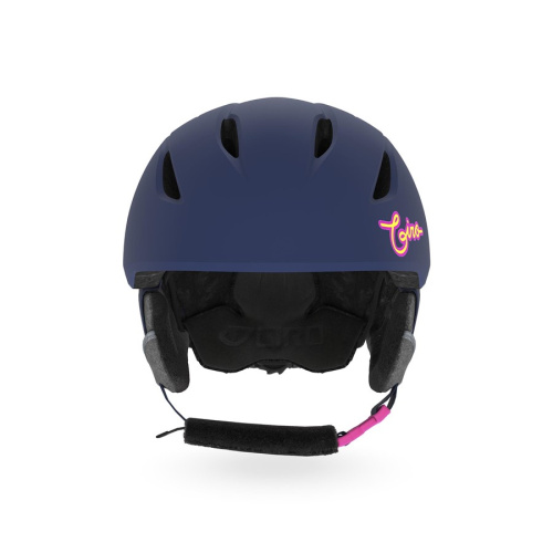 detail Dětská lyžařská přilba GIRO Launch Mat Midnight/Neon Lights 20/21