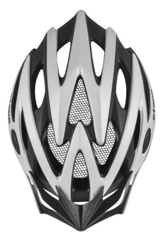 detail Cyklistická helma ETAPE BIKER stříbrná/černá mat 2022