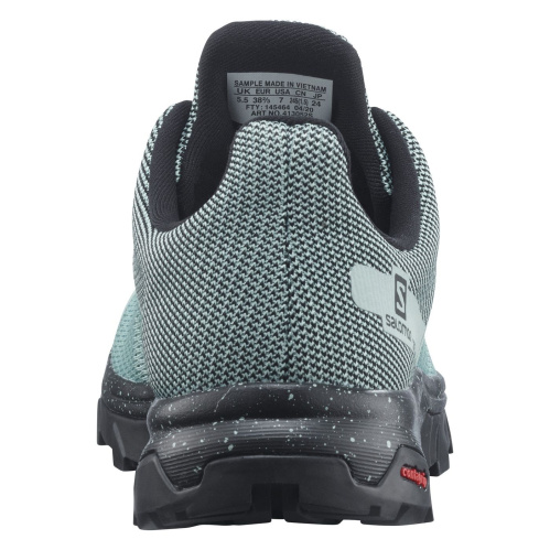 detail SALOMON OUTLINE PRISM GTX dámské trekové boty granite green