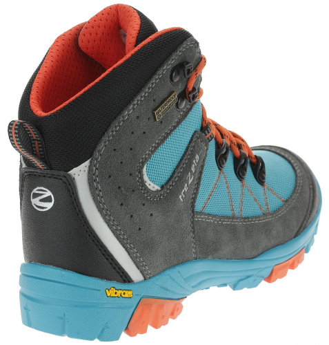 detail TREZETA CYCLONE Wp Kid dětské trekové boty teal/orange
