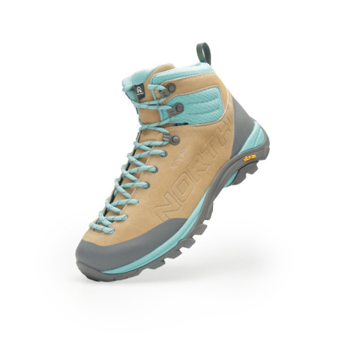 detail NORTHFINDER dámské turistické boty Vibram® XS Trek Evo PANGMA1 beigeblue