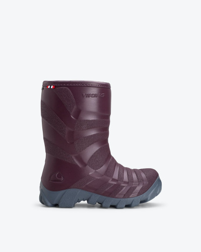 detail VIKING ULTRA 2,0 dětské zimní boty grape/grey