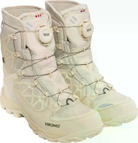detail VIKING CONSTRICTOR III BOA cream dámské zimní boty