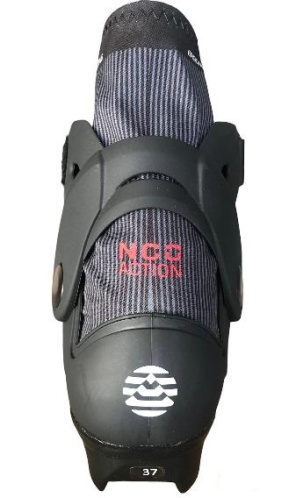 detail ALPINA N COMBI JR red/black/white juniroské boty na běžky 22/23