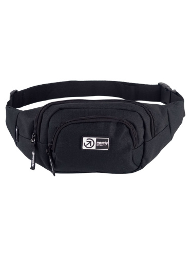 detail MEATFLY WALLY WAIST BAG ledvinka black ripstop