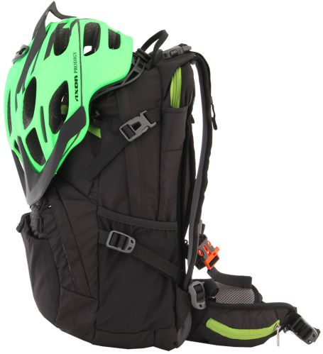 detail AXON AKTIV cyklistický batoh 15l černá