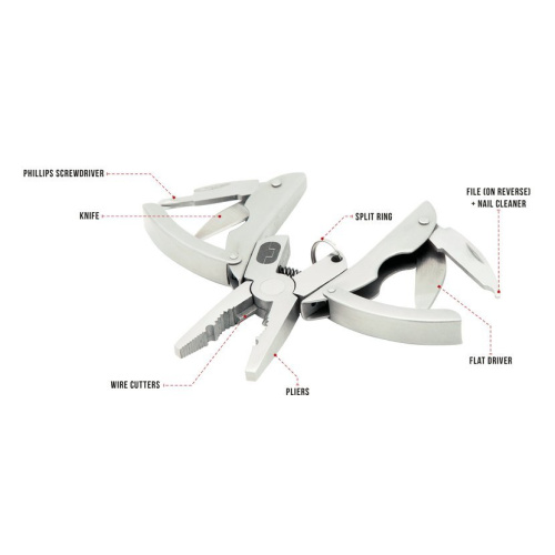 detail TRUE UTILITY SCARAB TU204 Kleště