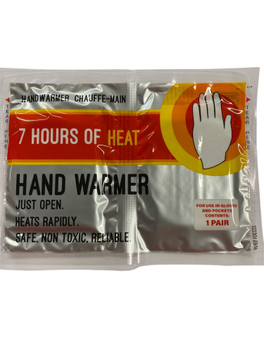 detail MYCOAL HAND WARMER HX270 hřejivé sáčky na ruce 1 pár