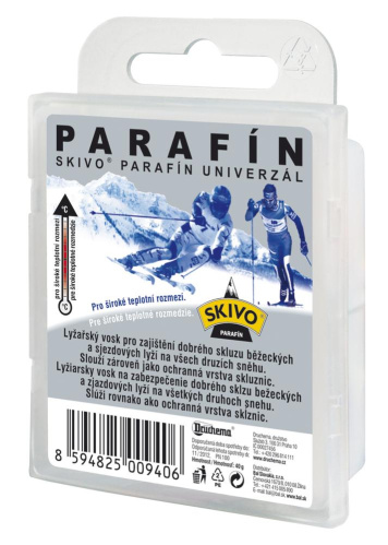 detail SKIVO parafín bílý univerzál 40g