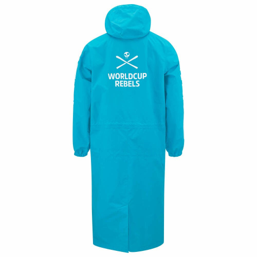 detail HEAD RACE RAIN COAT lyžařská pláštěnka UNI blue 2025