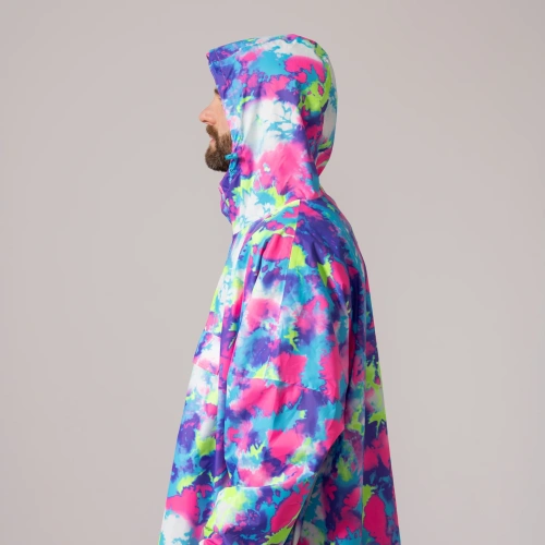 detail MAC IN A SAC festival poncho sbalitelná nepromokavá pláštěnka soft focus