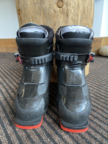 detail ALPINA DUO D1 dětské lyžařské boty černá/červená BAZAR