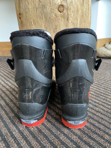 detail ALPINA DUO D1 dětské lyžařské boty černá/červená BAZAR