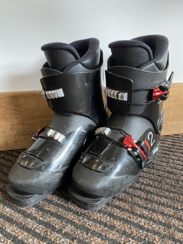 detail ALPINA J2 dětské lyžařské boty černá/červená BAZAR