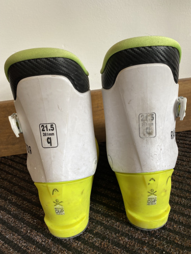 detail HEAD RAPTOR 40 dětské lyžařské boty žluté BAZAR