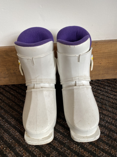 detail ALPINA 150 JR dětské lyžařské boty bílá BAZAR