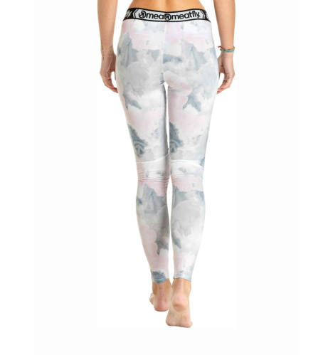 detail MEATFLY TARO TERMO PANTS dámské spodky clouds pink
