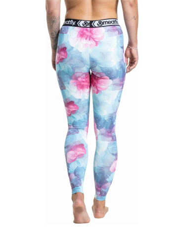 detail MEATFLY TARO dámské termo spodky pink flowers