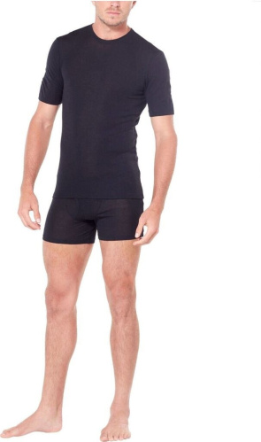 detail ICEBREAKER 175 EVERYDAY CREWE M pánské merino termo triko krátký rukáv