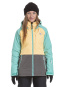 náhled MEATFLY TRISH E dámská SNB a SKI bunda mint,sunrise heather,stone heather