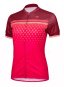 náhled ETAPE DIAMOND dámský cyklistický dres bordeaux/růžová