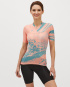 náhled SILVINI CATIRINA 3120-WD1621-61412 dámský cyklistický dres coral/green