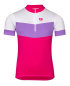 náhled ETAPE PEDDY 2.0 dětský cyklistický dres lila/růžová