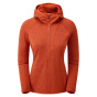 náhled Dámská mikina s kapucí MONTANE Protium Hoodie paprika