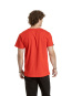náhled MEATFLY STRIPED LOGO T-SHIRT Bright Red pánské tričko