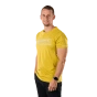 náhled NORTHFINDER AMAD pánské tričko z organic cotton mustard