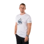 náhled NORTHFINDER BENED pánské tričko z organic cotton white
