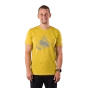 náhled NORTHFINDER BENED pánské tričko z organic cotton mustard