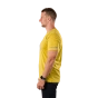 náhled NORTHFINDER BENED pánské tričko z organic cotton mustard
