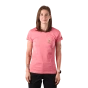 náhled NORTHFINDER MARYB dámské tričko z organic cotton coral