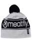 náhled MEATFLY ROBB BEANIE zimní čepice white heather