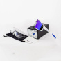 náhled 4KAAD MIRADOR matte white blue/blue mirror sportovní sluneční brýle