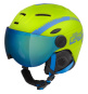 náhled ETAPE RIDER PRO JR dětská lyžařská helma limeta/modrá mat 2023