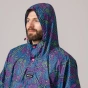 náhled MAC IN A SAC festival poncho sbalitelná nepromokavá pláštěnka neon jazz