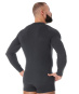 náhled BRUBECK ACTIVE WOOL LS12820 pánské funkční triko graphite