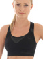 náhled Sportovní podprsenka BRUBECK CROP TOP FITNESS CR10070 černá