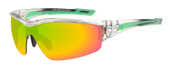R2 WHEELLER AT038U sportovní sluneční brýle zelená